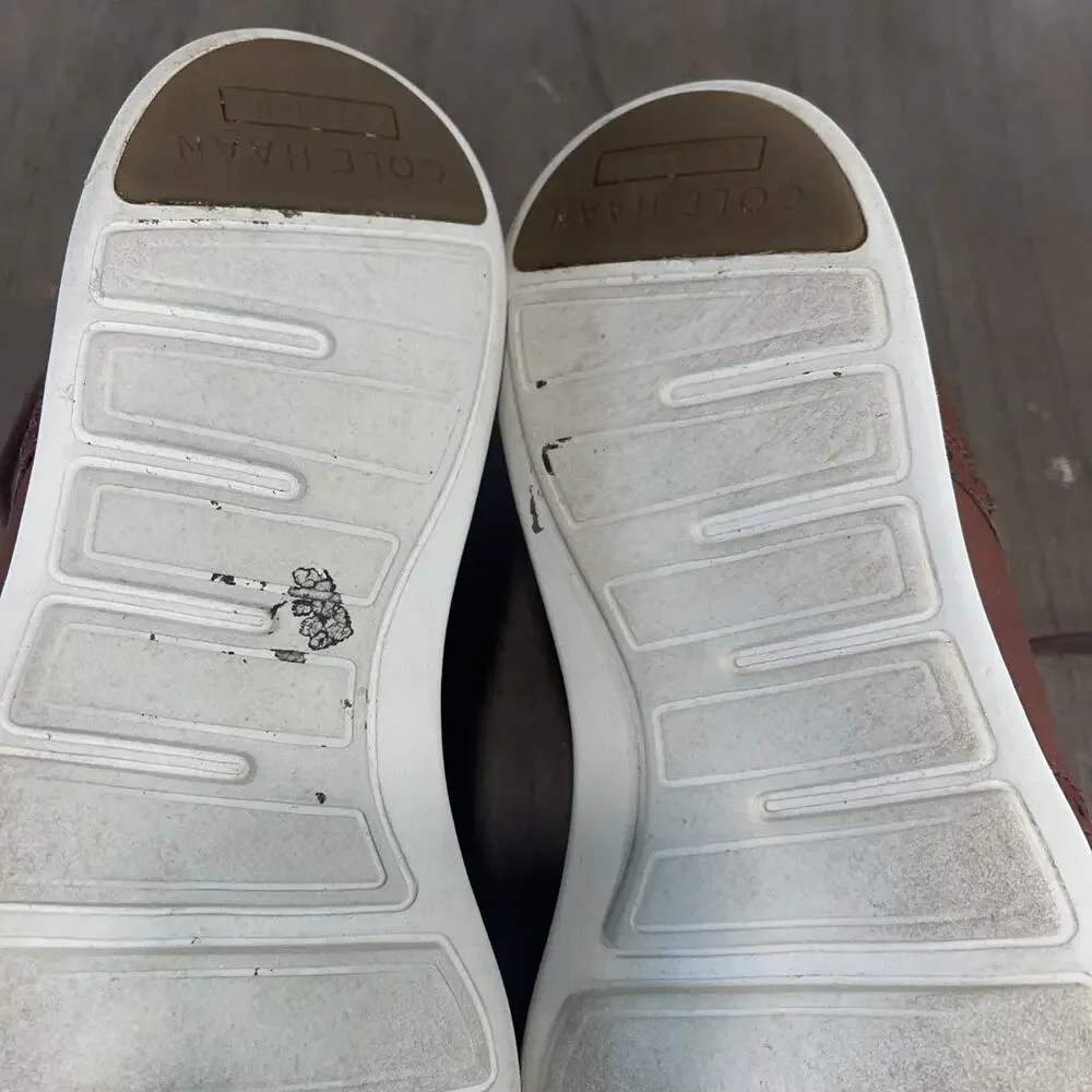 Cole Haan Mens Size 12M OriginalGrand Wingtip Oxfords Brown Leather C26471